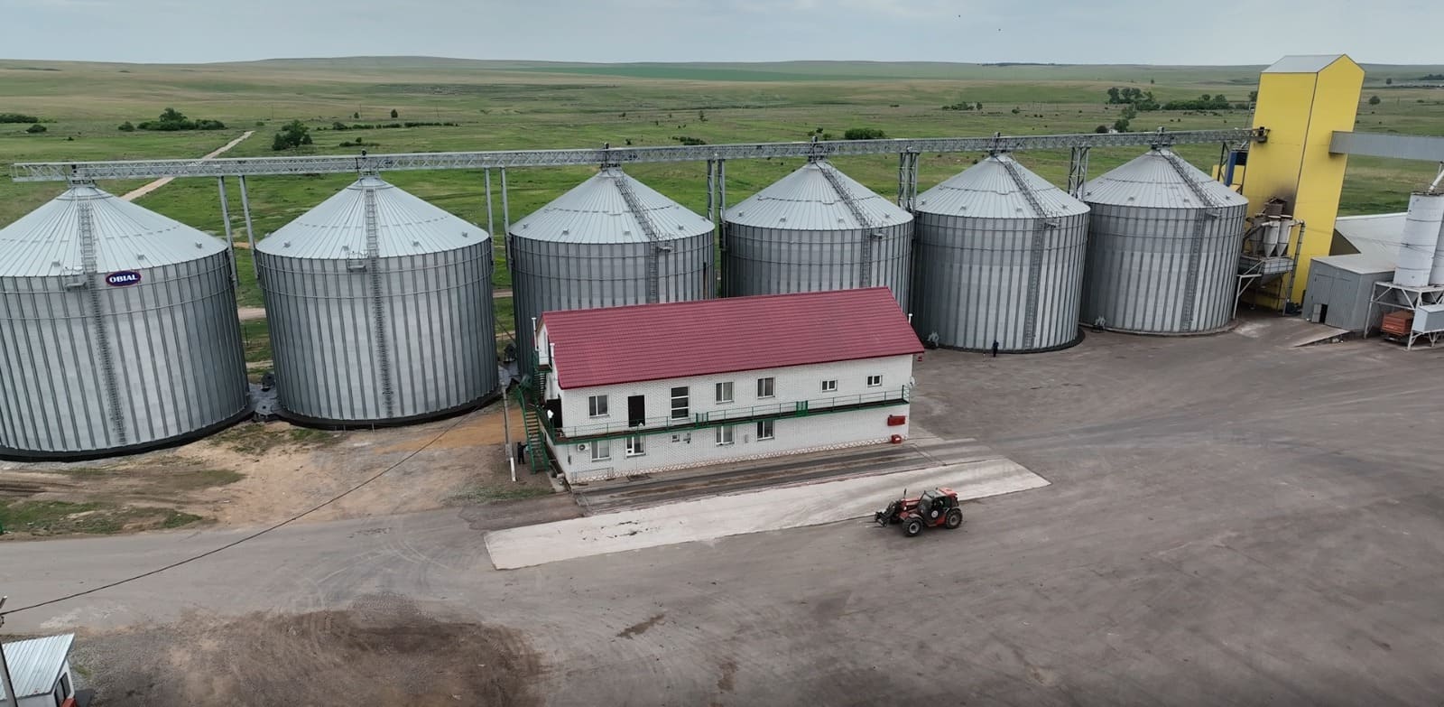 Construction of a Seed and Grain Processing and Storage Facility with a Capacity of Over 10,000 Tons/Season